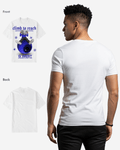 G West Mens News Paper Light Blue Tee