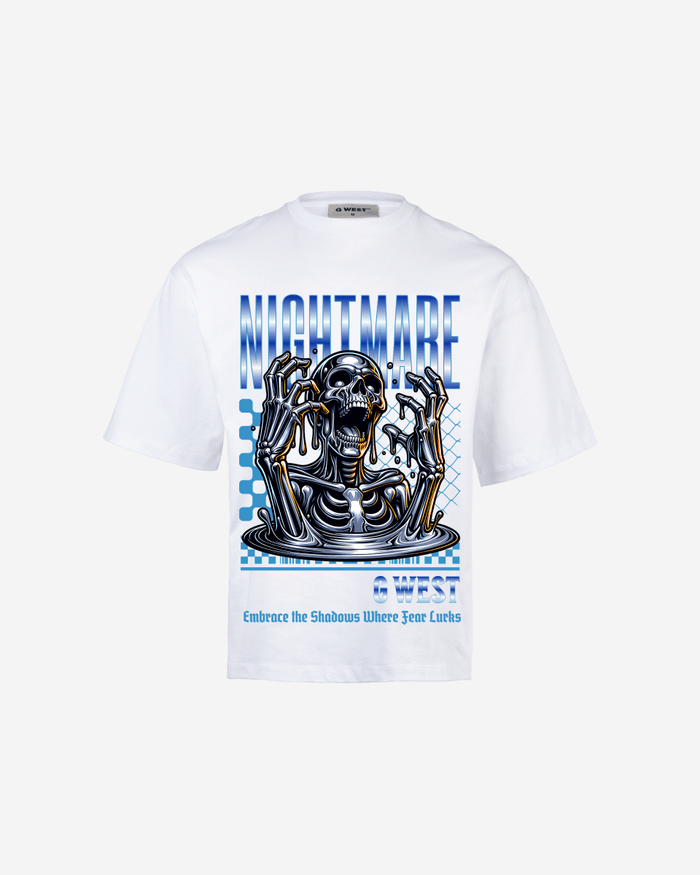 G WEST NIGHMARE OVERSIZED T-Shirt Mens