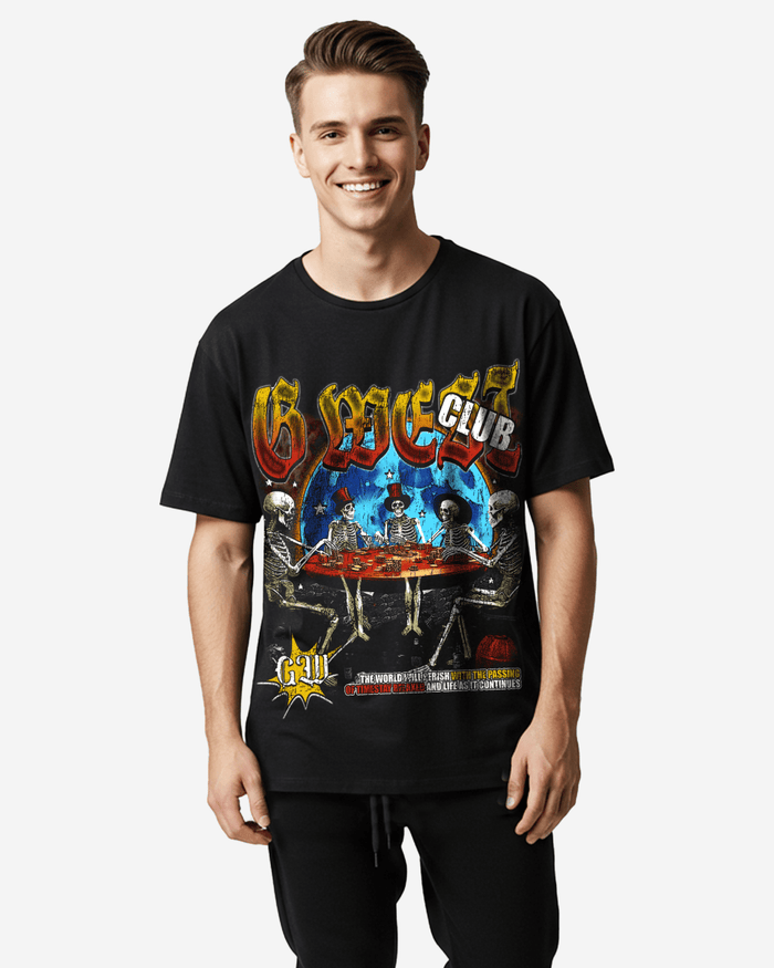 G West No Flesh No Bluff Oversized Tee