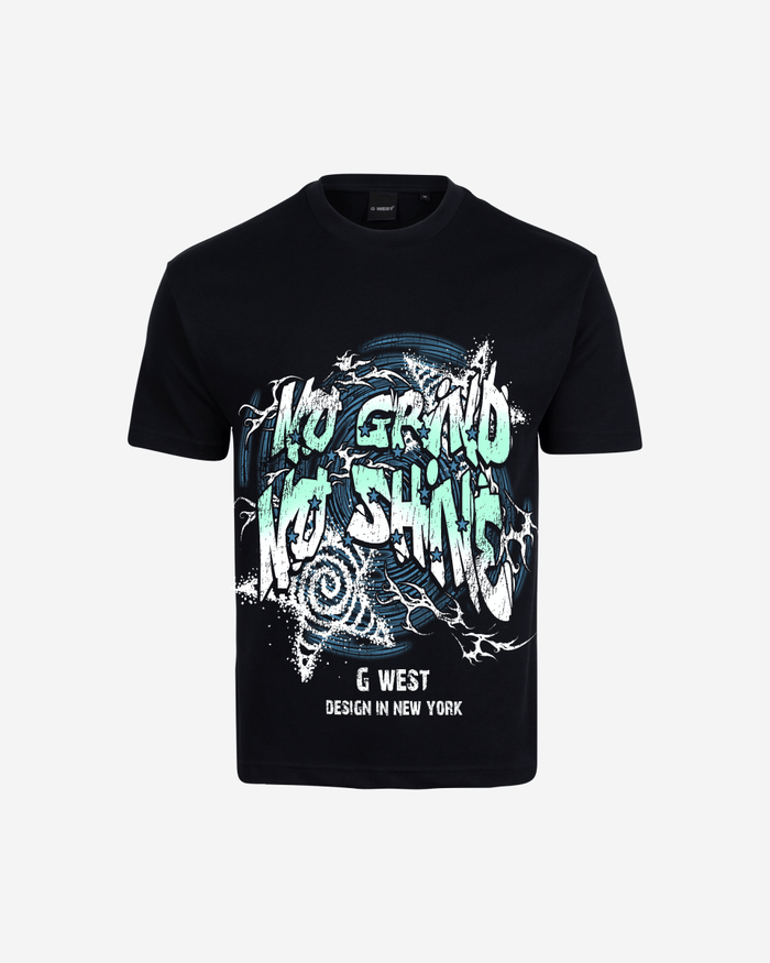 G West Mens No Grind No Shine Oversized Tee