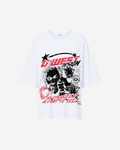 G West Womens No Struggle No Story Oversized Tee