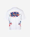 G West Nyc Blood Arch LogoÂ Oversized T-Shirts