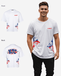 G West Nyc Blood Arch LogoÂ Oversized T-Shirts