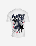 G West Mens Olympic Dazzling Dynamo Life Style Oversized Tee
