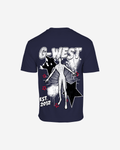 G West Mens Olympic Dazzling Dynamo Life Style Oversized Tee