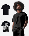 G West Mens Oversized Angel Girl Tee