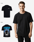 G West Mens Oversized Aqua Smile Tee