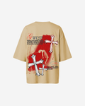 G West Womens Oversized Ascending Soul Life Style Tee Style