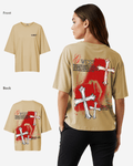 G West Womens Oversized Ascending Soul Life Style Tee Style