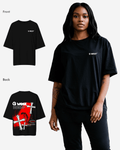 G West Womens Oversized Ascending Soul Tee