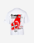 G West Mens Oversized Ascending Soul Tee