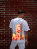 G West Mens Oversize Atlanta Peach Tee