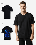 G West Mens Oversized Blue Man Tee