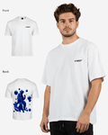 G West Mens Oversized Blue Man Tee