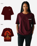 G West Womens Oversized Bonsai Tee