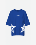 G West Womens Oversized Brooklyn Arch Logo Tee