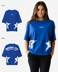 G West Womens Oversized Brooklyn Arch Logo Tee