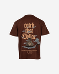 G West Mens Oversized Catch That Dollar Life Stlye Tee