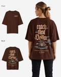 G West Womens Oversized Catch That Dollar Life Style Tee