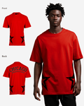 G West Mens Oversized Chicago Arch Logo Tee