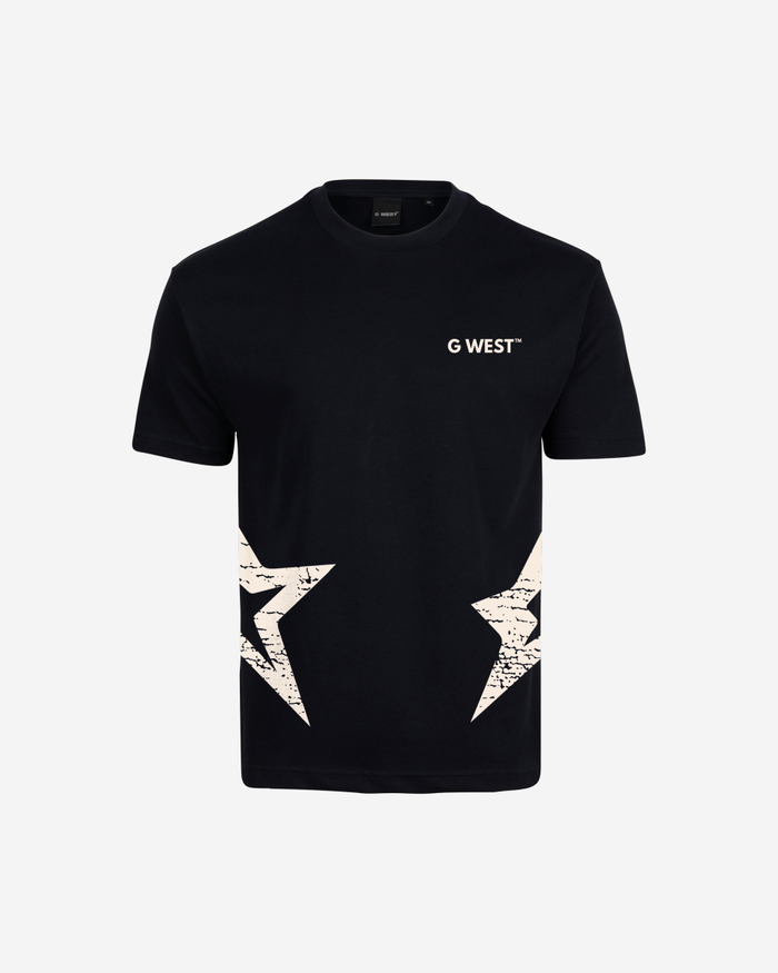 G West Mens Oversized Chicago Arch Logo Tee
