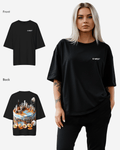 G West Womens OVERSIZED CHICAGO CAKE TEE