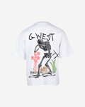 G West Mens Oversized Colors Of Life Tee