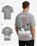 G West Mens Oversized Confusion Tee