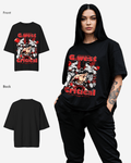 G West Womens Oversized Critical T-Shirt
