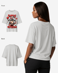 G West Womens Oversized Critical T-Shirt