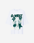 G West Womens Oversized Dazzling Dynamo T Shirt