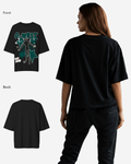 G West Womens Oversized Dazzling Dynamo T Shirt