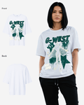 G West Womens Oversized Dazzling Dynamo T Shirt