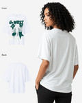 G West Womens Oversized Dazzling Dynamo T Shirt