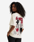 G West Womens Oversized Dazzling Dynamo Tee
