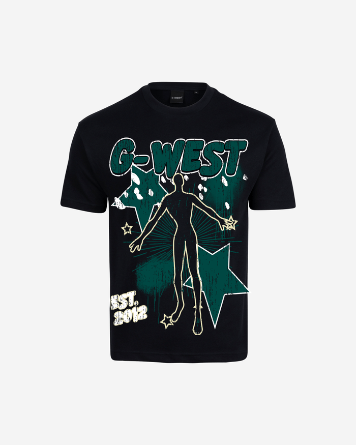 G West Oversized Dazzling Dynamo T-Shirt Mens