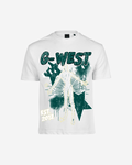 G West Oversized Dazzling Dynamo T-Shirt Mens