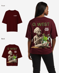 G West Womens Oversized Designed For Higher Lifeforms Tee