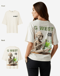 G West Womens Oversized Designed For Higher Lifeforms Tee