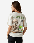 G West Womens Oversized Designed For Higher Lifeforms Tee