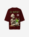 G West Womens Oversized Designed For Higher Lifeforms Tee