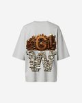 G West Womens OVERSIZED DETROIT MOTORCITY T-SHIRT