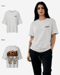 G West Womens OVERSIZED DETROIT MOTORCITY T-SHIRT