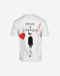 G West Oversized Drunk In Sorrow T-Shirt Mens