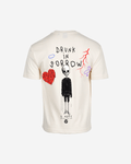 G West Oversized Drunk In Sorrow T-Shirt Mens