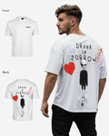 G West Oversized Drunk In Sorrow T-Shirt Mens
