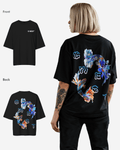 G West Womens Oversized Fish Lifestyle T Shirt