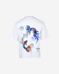 G West Mens Oversized Fish Lifestyle T Shirt