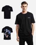 G West Mens Oversized Fish Lifestyle T Shirt