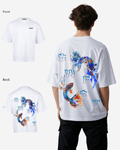G West Mens Oversized Fish Lifestyle T Shirt
